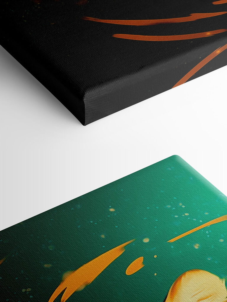 Cheetah with orange spots Cheetah with orange spots