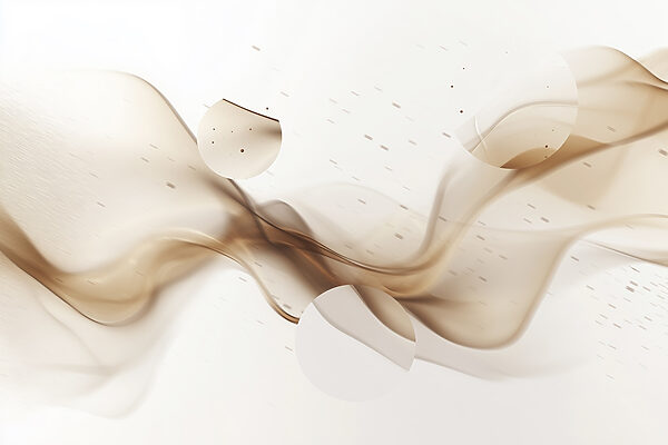 Brown smoke and circles