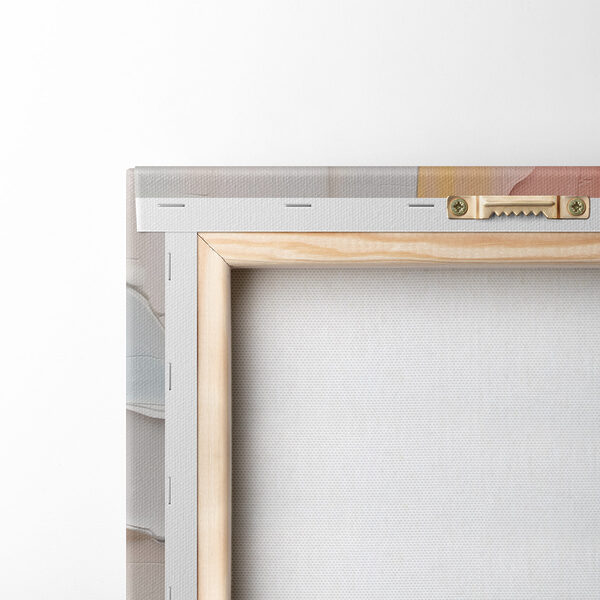 Soft hues blend in textured waves Soft hues blend in textured waves