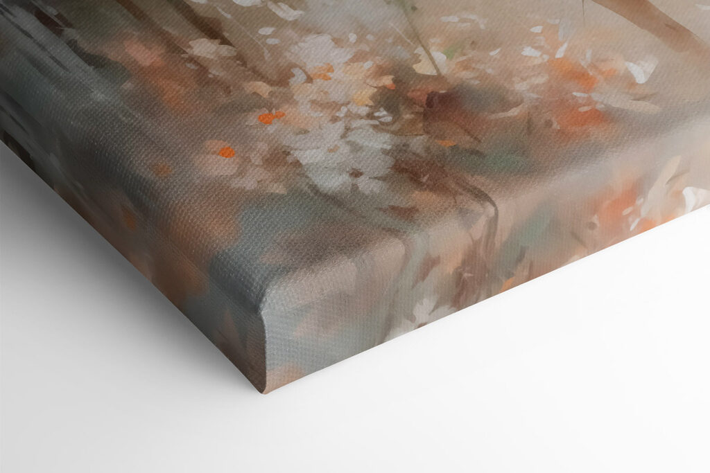 Painting of a deer with antlers Painting of a deer with antlers