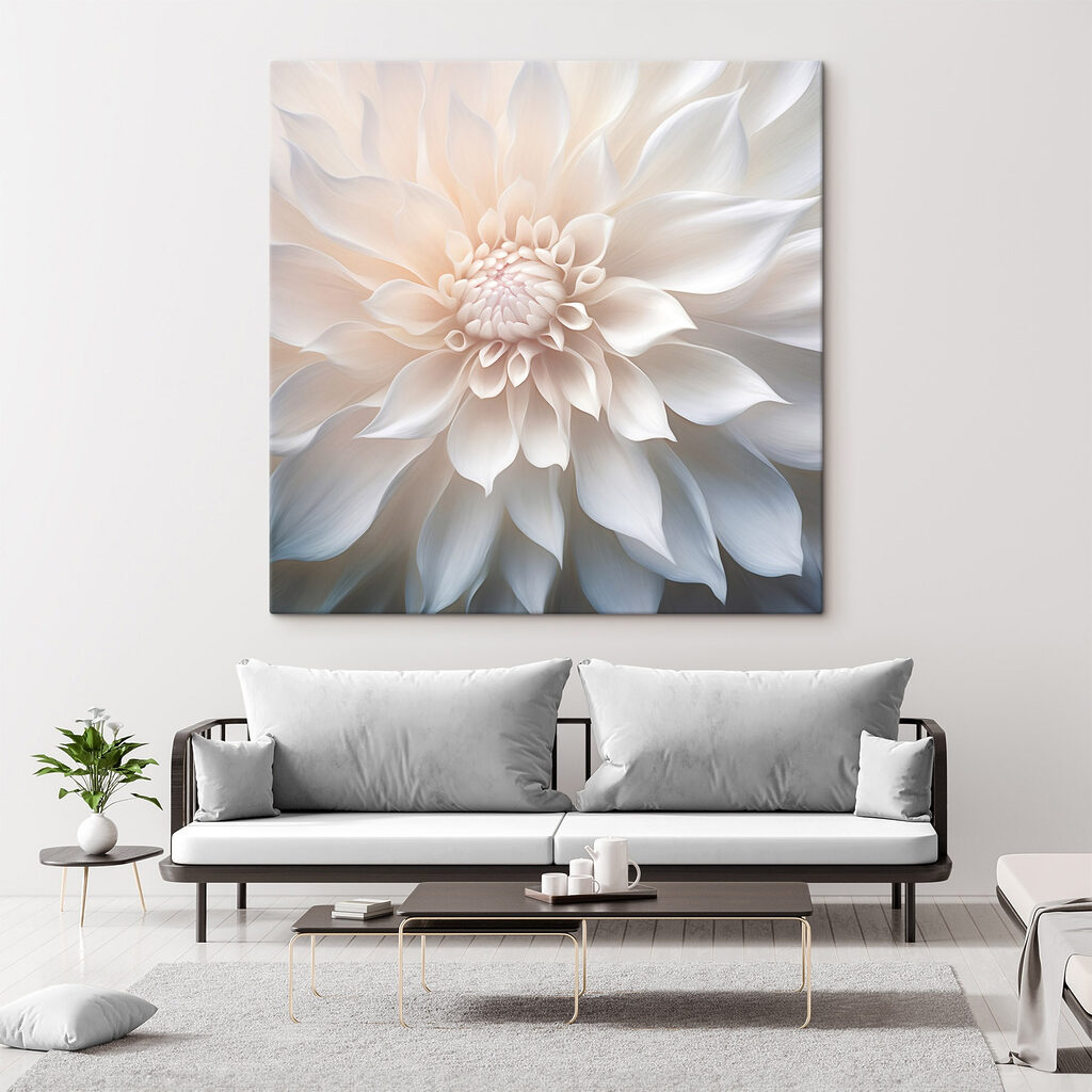 Serenity in floral elegance Serenity in floral elegance