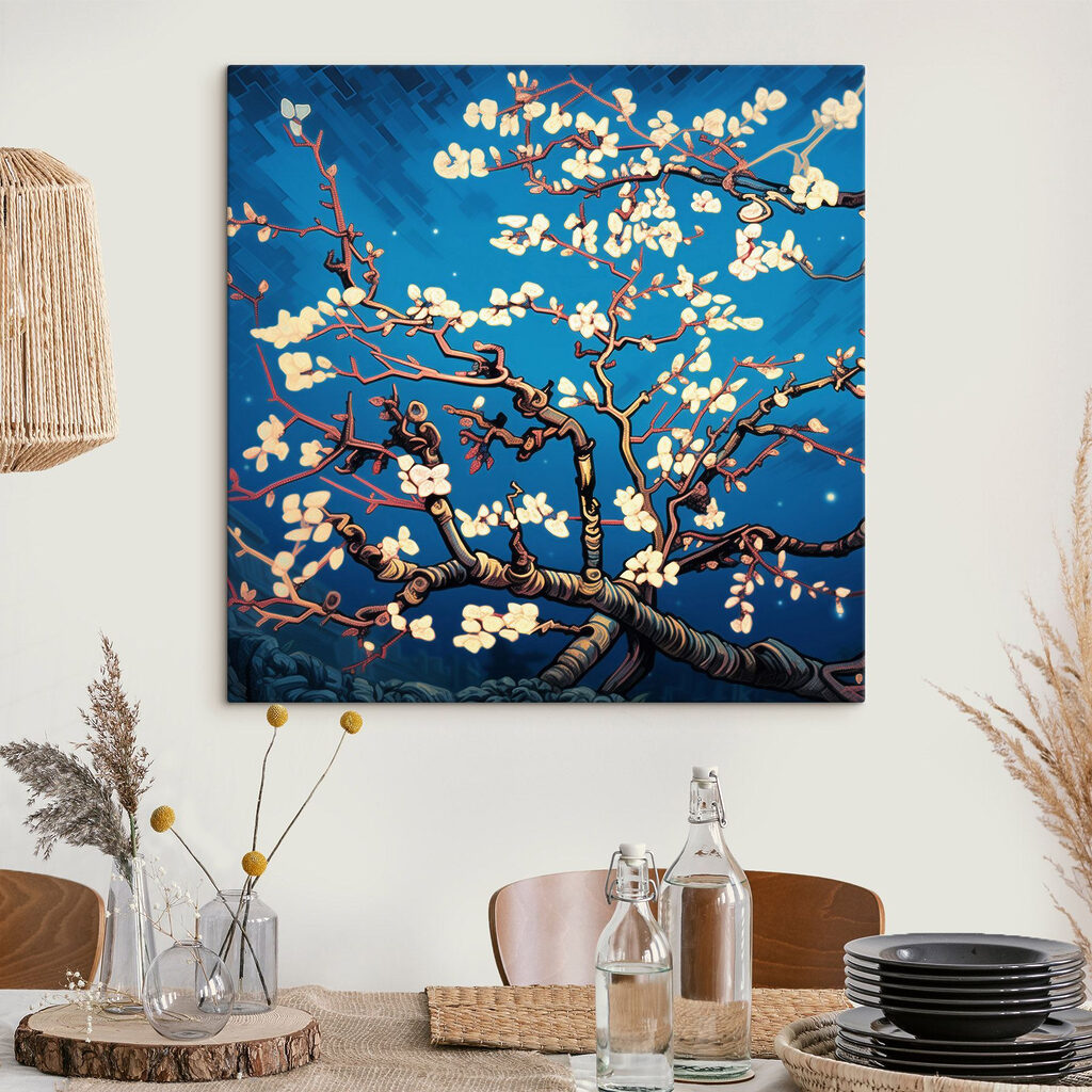 Tree with white flowers