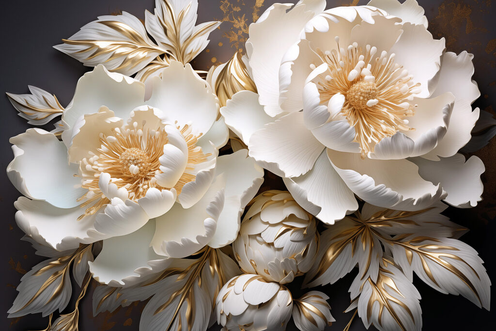 Delicate blossoms in soft hues Delicate blossoms in soft hues