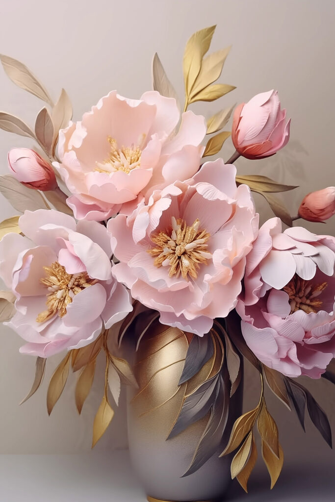 Bouquet of pink flowers Bouquet of pink flowers