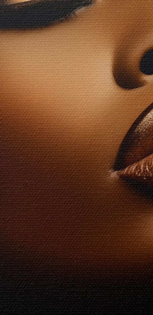 Elegant beauty with radiant detail