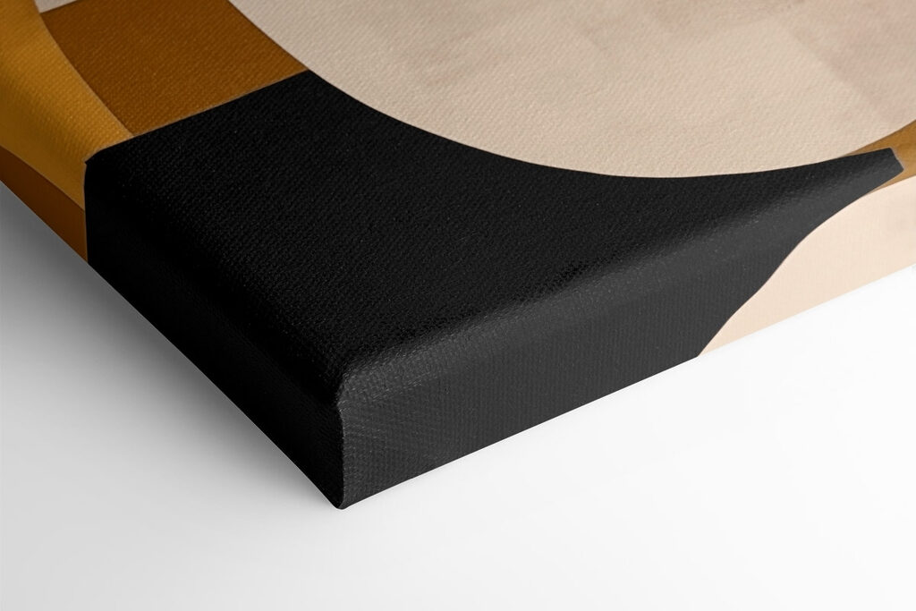 Painting of circles and lines