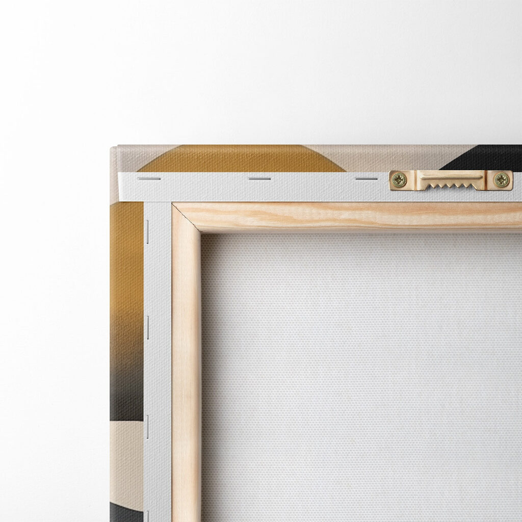 Painting of circles and lines