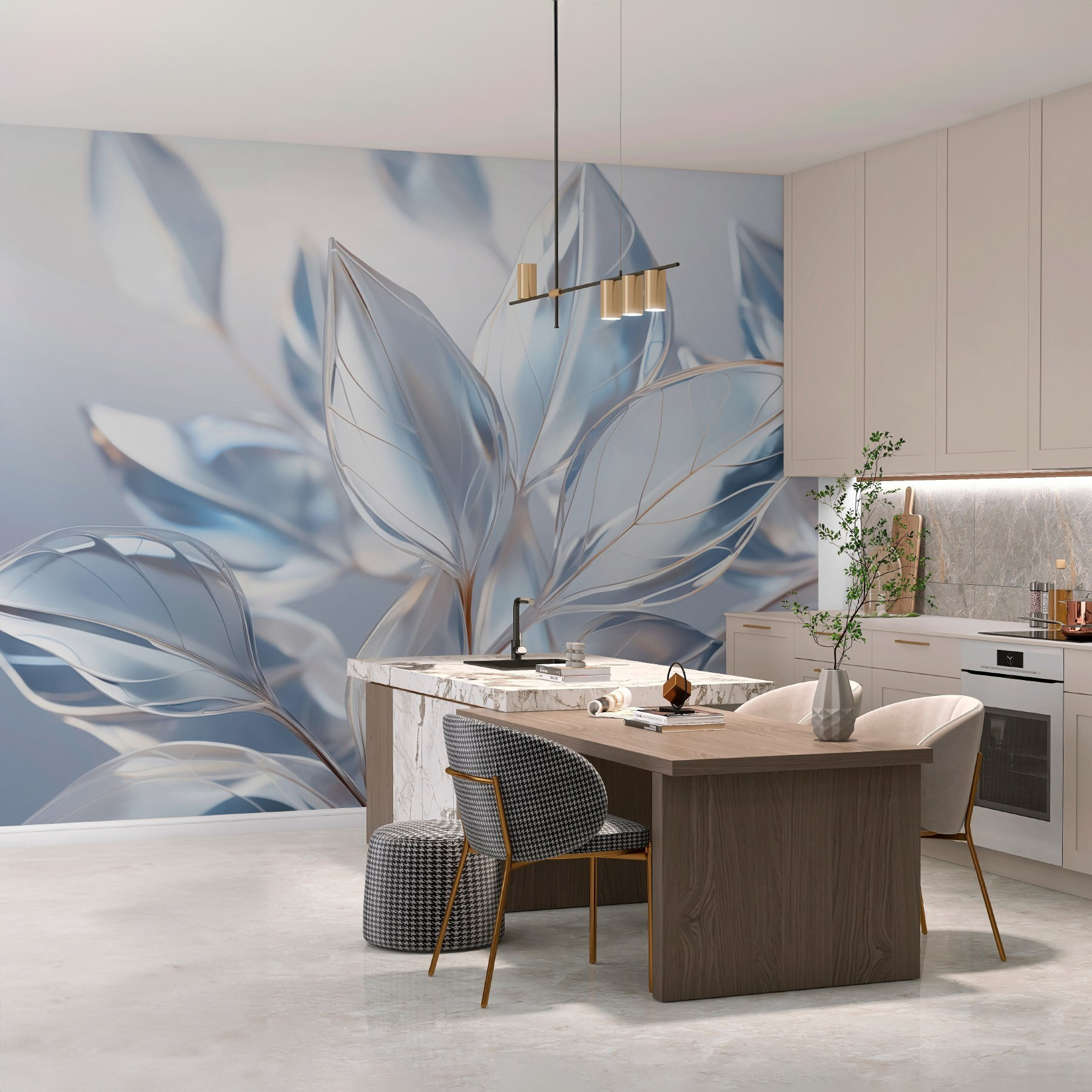 Translucent leaves in soft light Translucent leaves in soft light