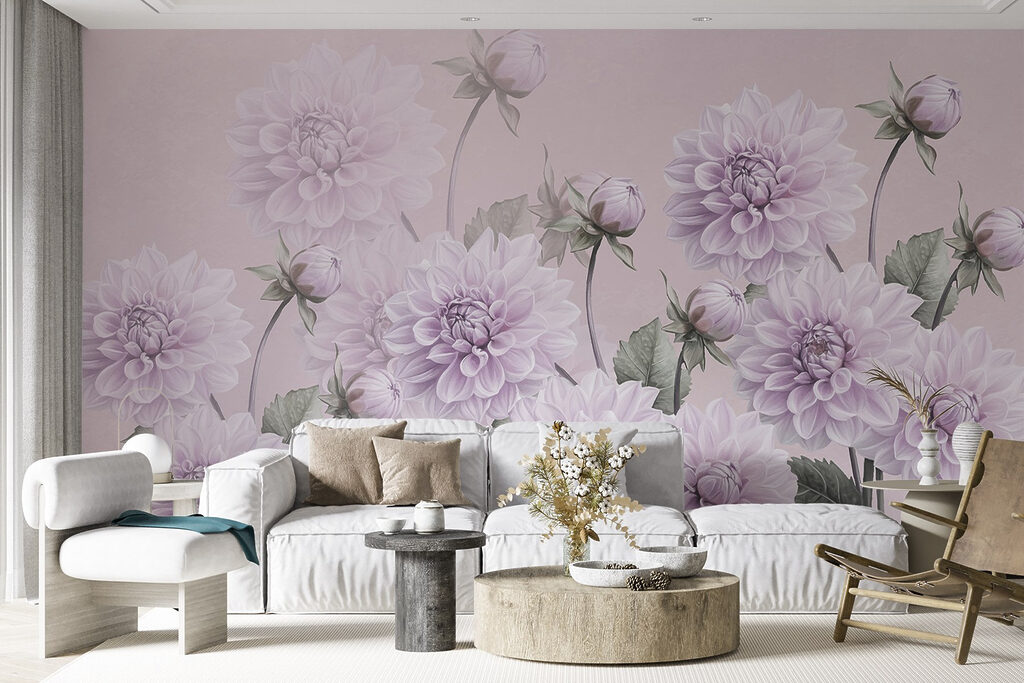 Group of purple flowers