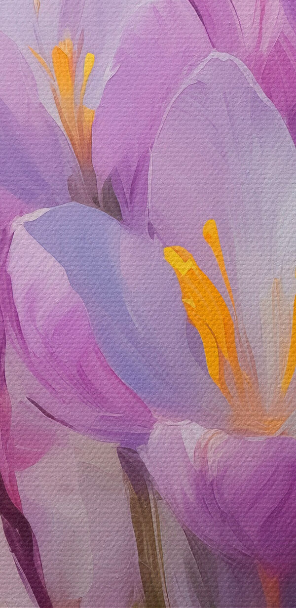 Delicate blooms in soft hues Delicate blooms in soft hues