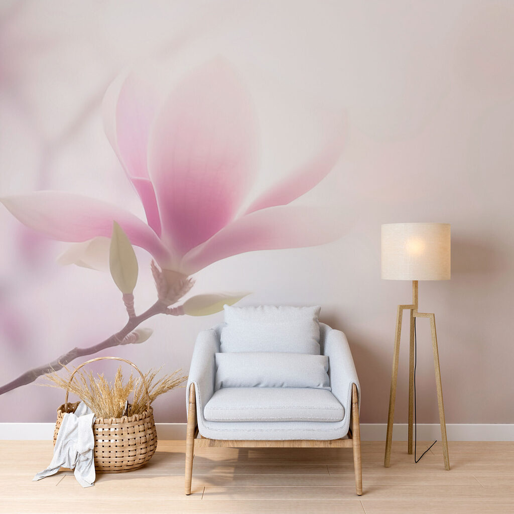 Delicate bloom in soft focus