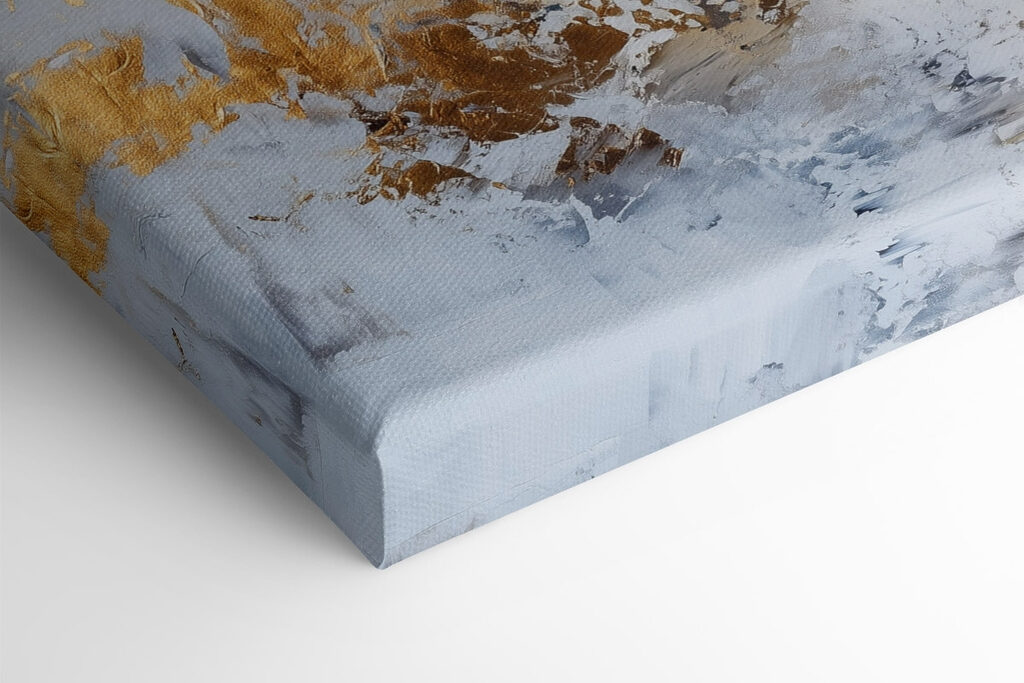 Painting of a white horse