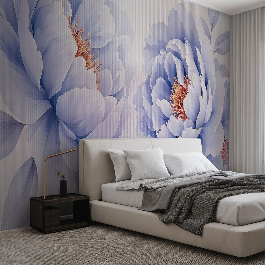 Delicate petals in soft hues