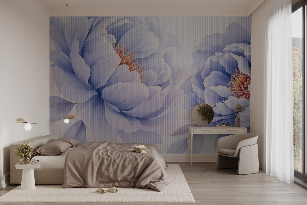 Delicate petals in soft hues