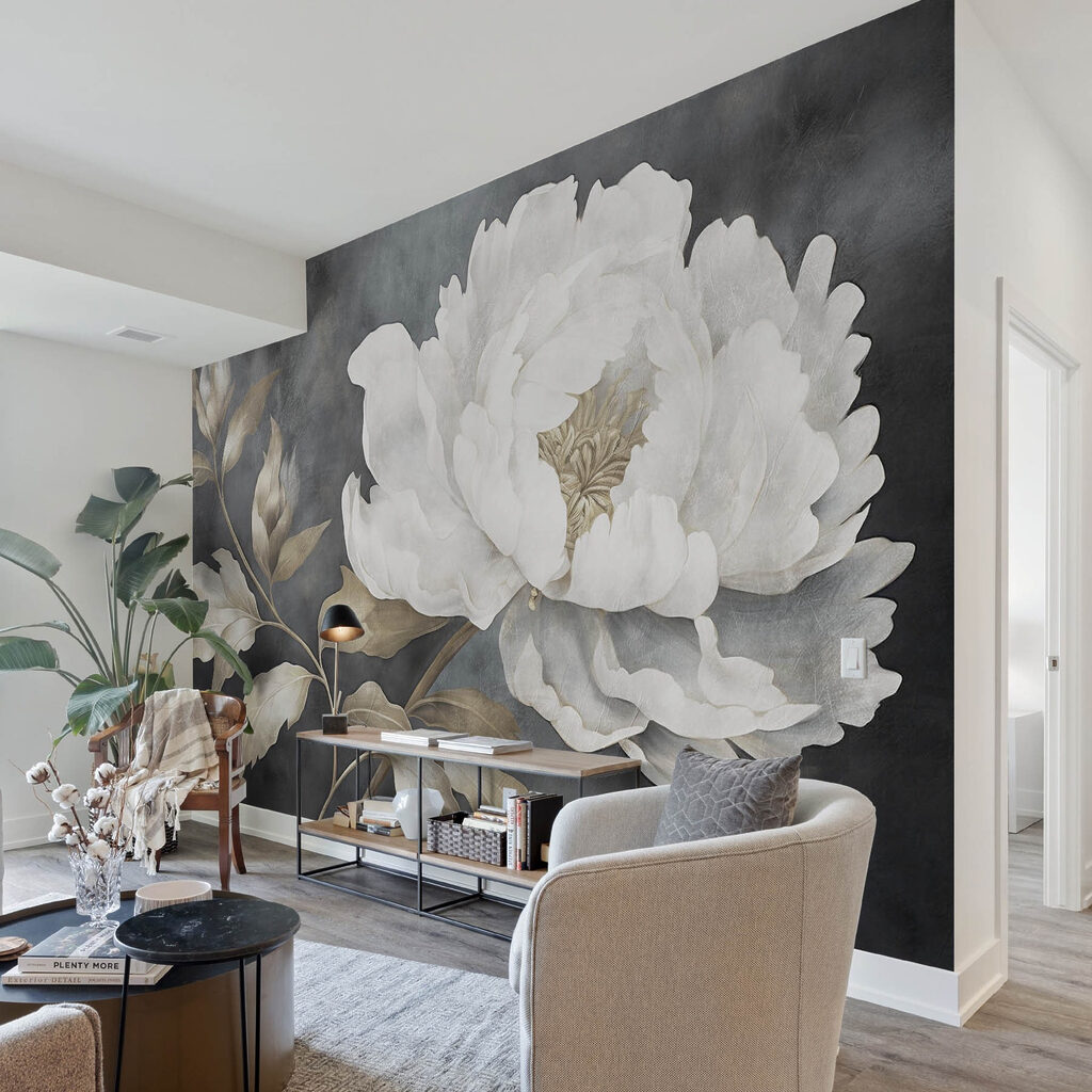 Elegant floral beauty in soft hues