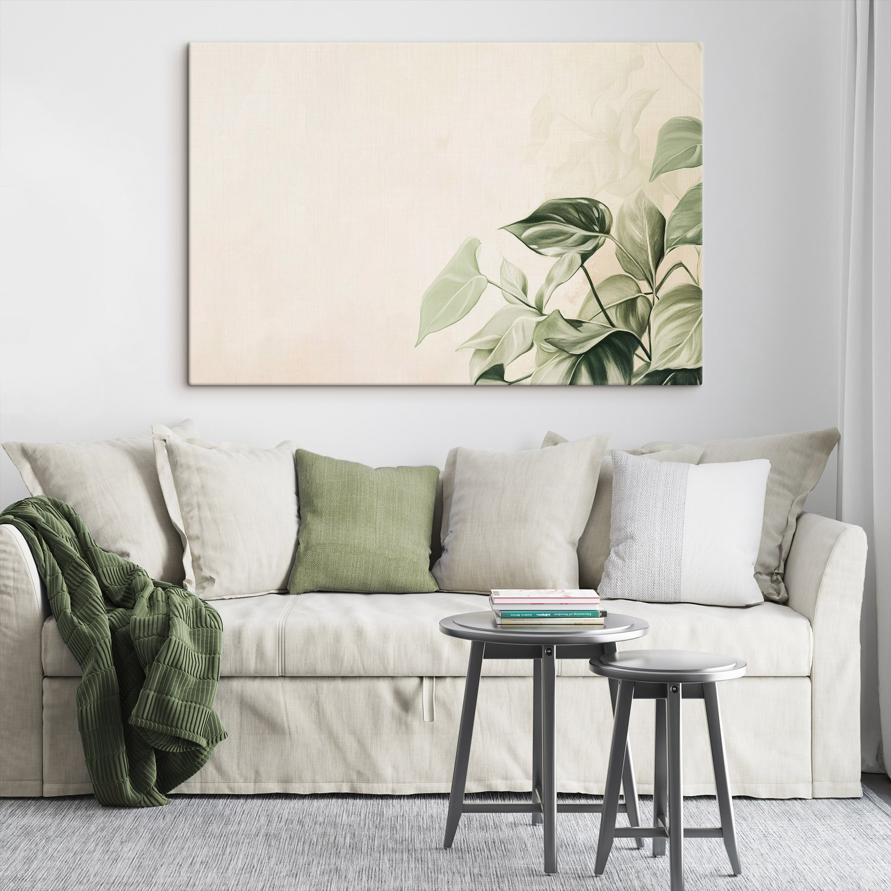 Serene greens in soft light Serene greens in soft light