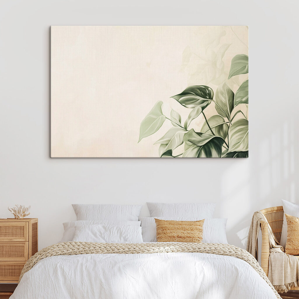 Serene greens in soft light Serene greens in soft light