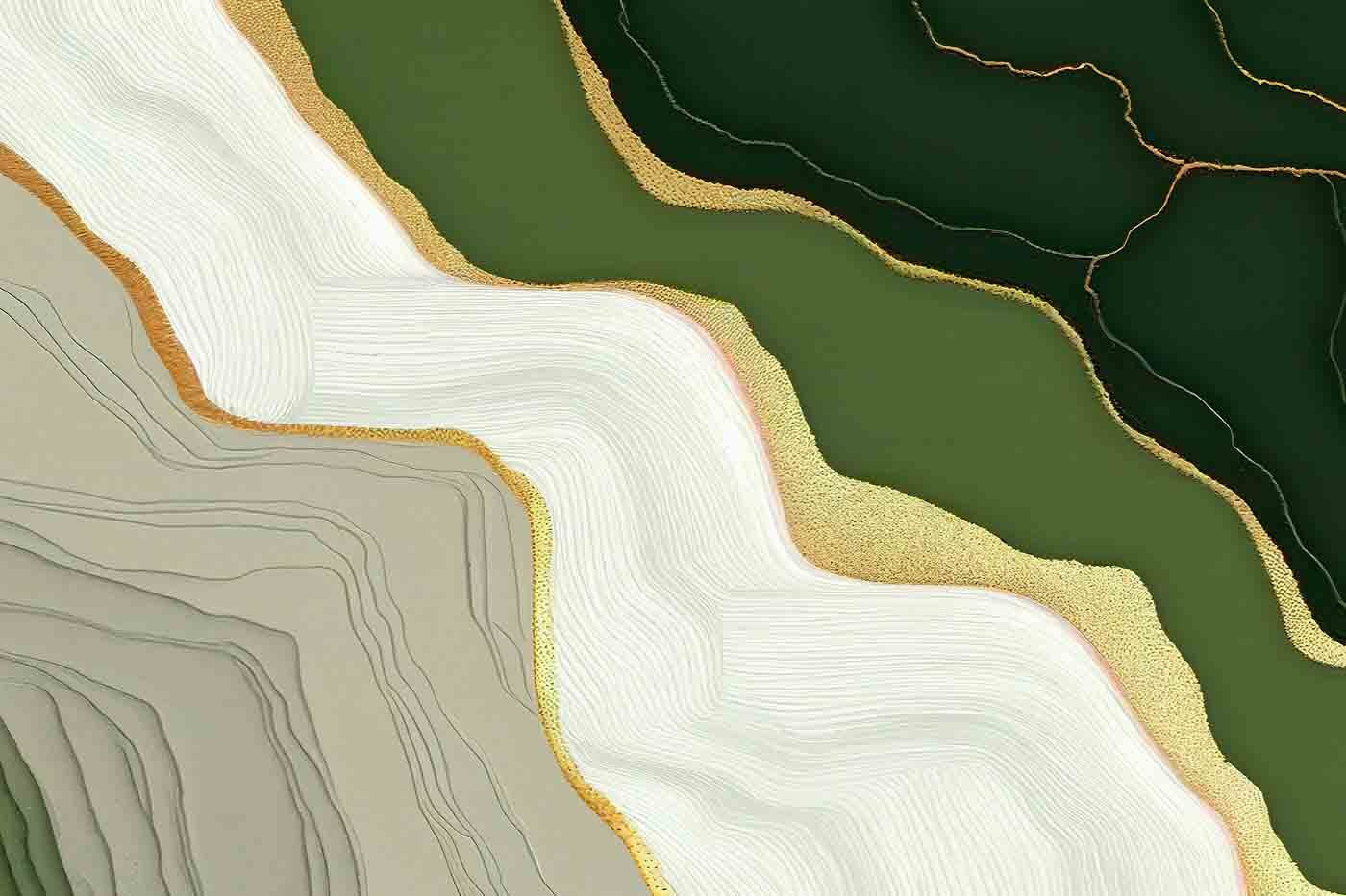 Fluid patterns in earthy tones