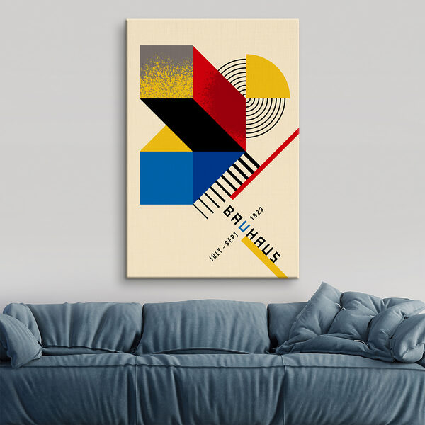 Colorful geometrical design with black and red and yellow Colorful geometrical design with black and red and yellow