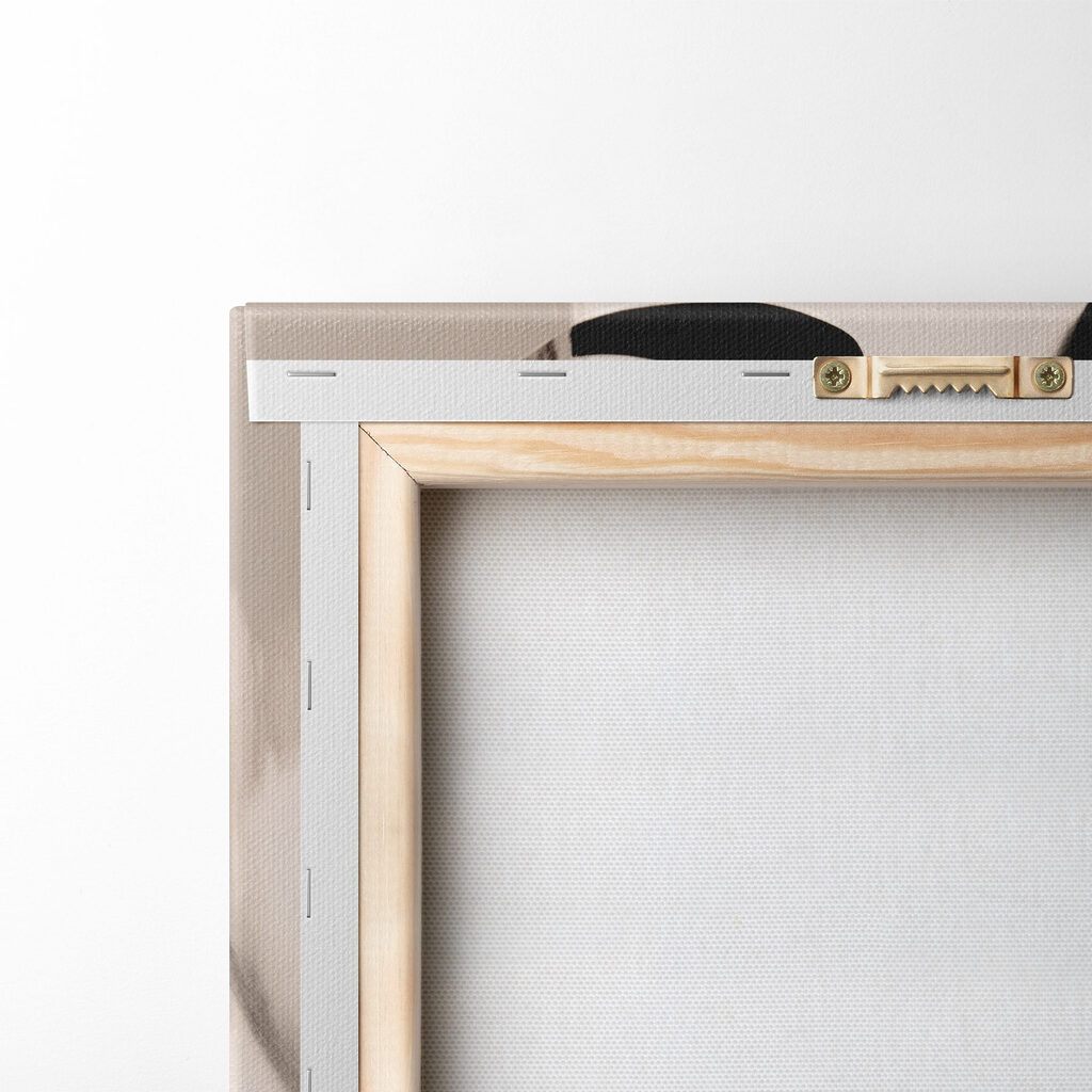 Woman's face with red lipstick