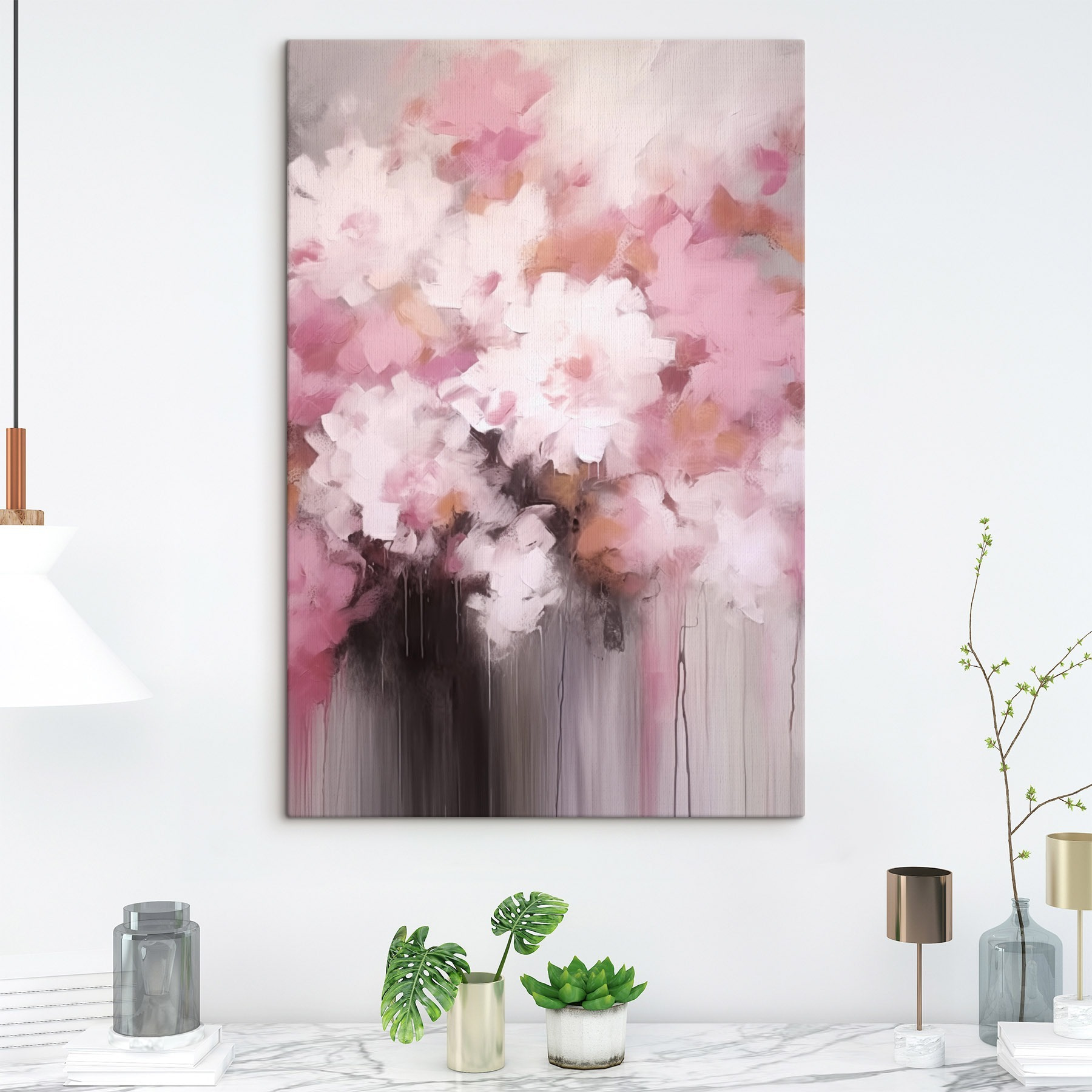 Малювання рожевих квітів s43517pig314m - Малювання рожевих квітів - tegory