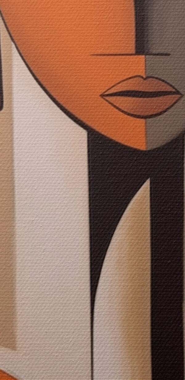 Group of people's faces painted on a wall Group of people's faces painted on a wall