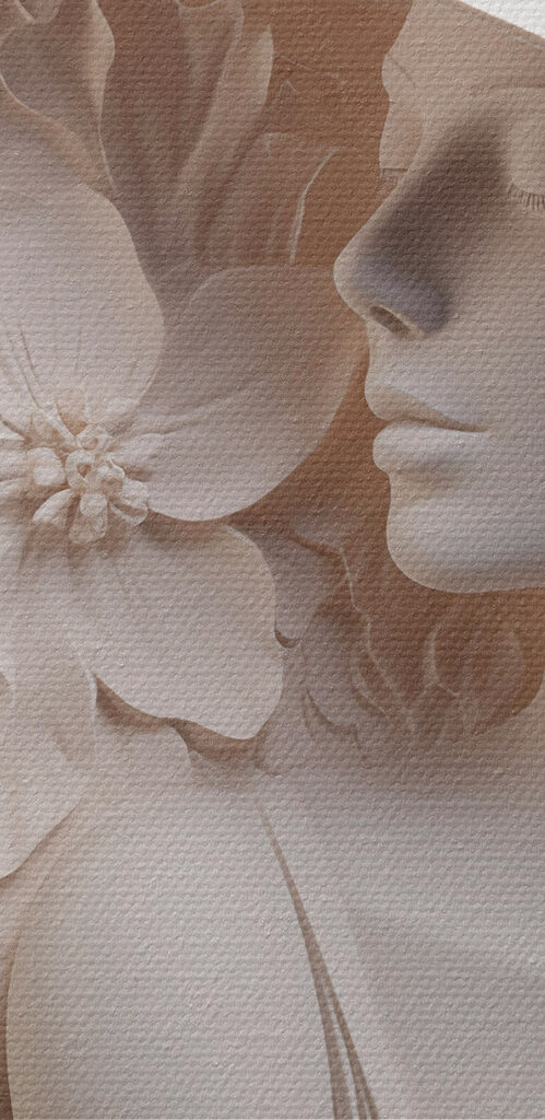 Statue of a woman wearing a hat Statue of a woman wearing a hat