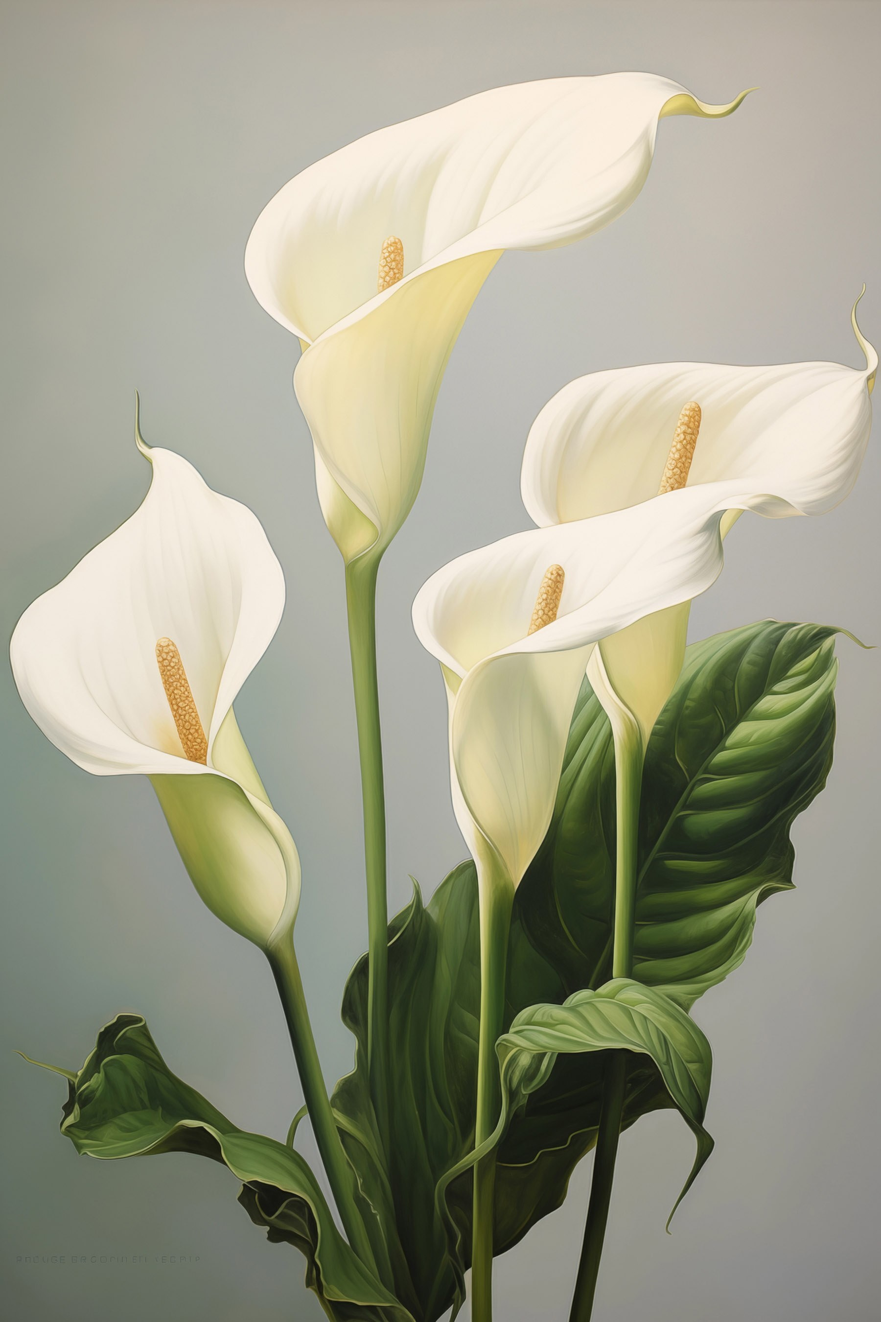 Elegant white blooms in soft light Elegant white blooms in soft light