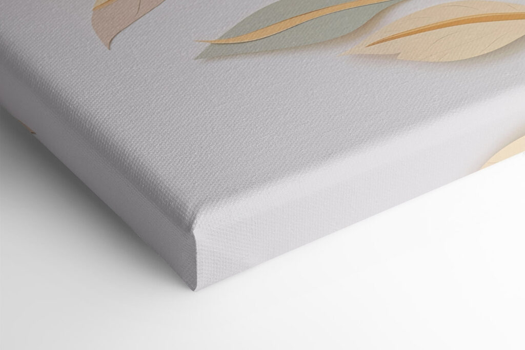 Paper flower with leaves Paper flower with leaves