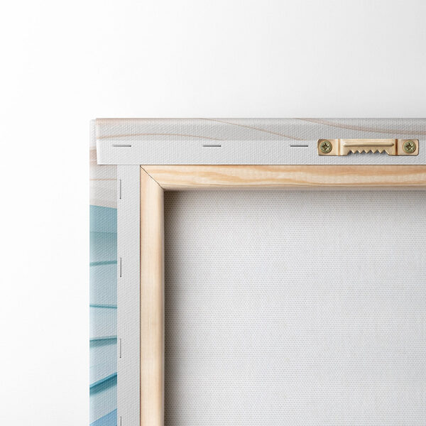 Blue and white wavy lines Blue and white wavy lines