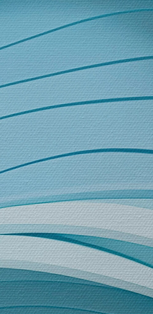 Blue and white wavy lines Blue and white wavy lines