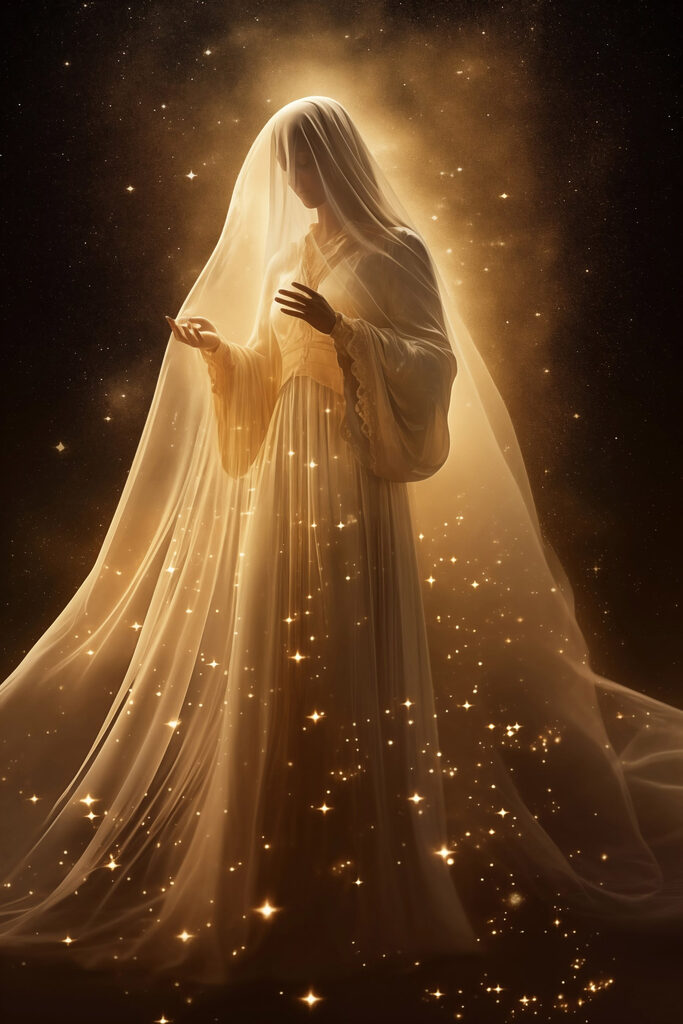 Woman in a white dress Woman in a white dress