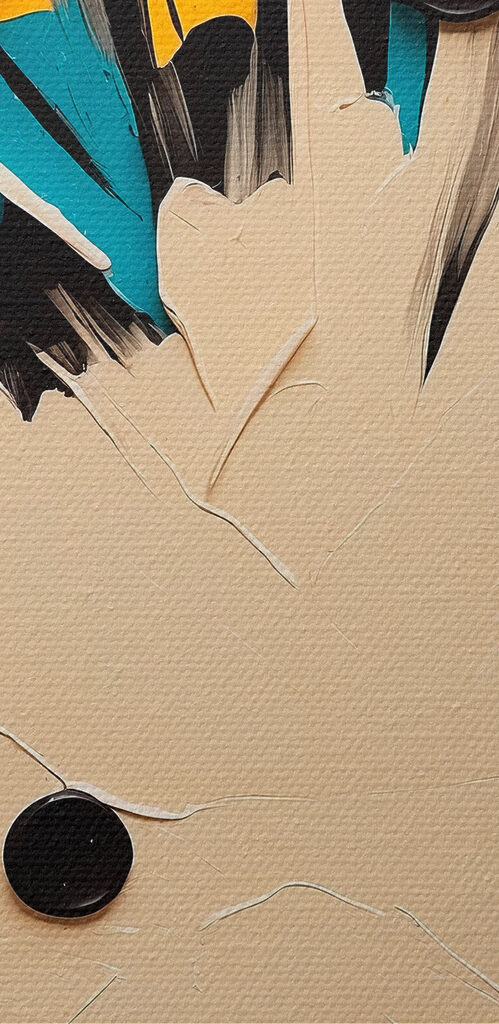 White and black explosion