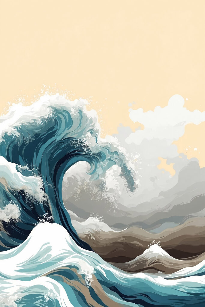 Large wave in the ocean Large wave in the ocean