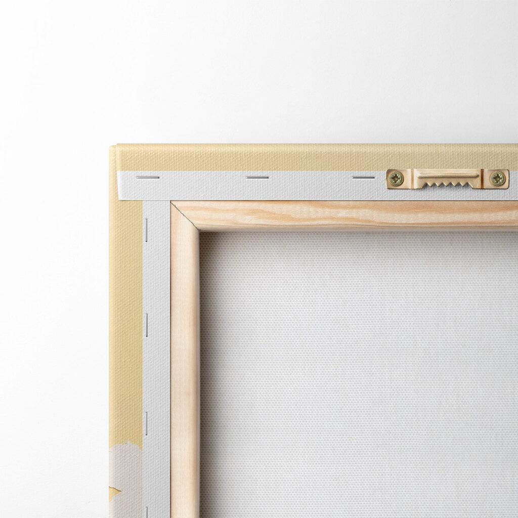 Painting of trees and clouds