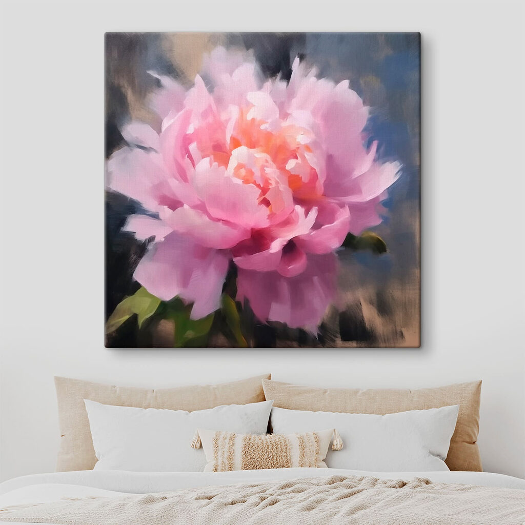 Рожева квітка з зеленим листям s43216pib1m 1024x1024 - Рожева квітка з зеленим листям - tegory