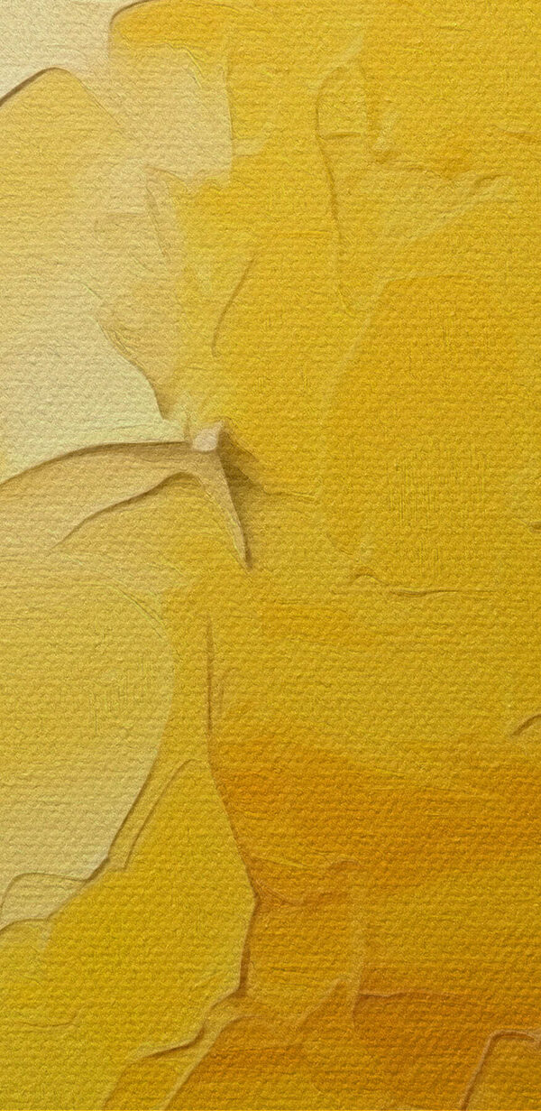 Lemon with leaves painted on it Lemon with leaves painted on it