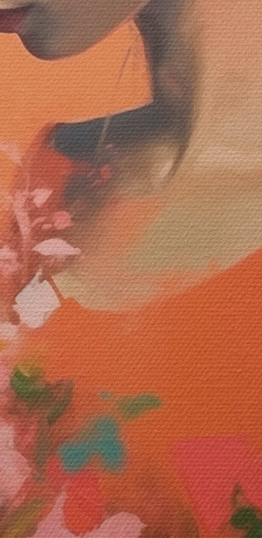 Woman holding flowers Woman holding flowers