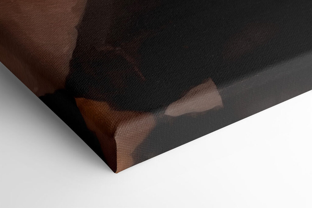 Woman sitting on a couch