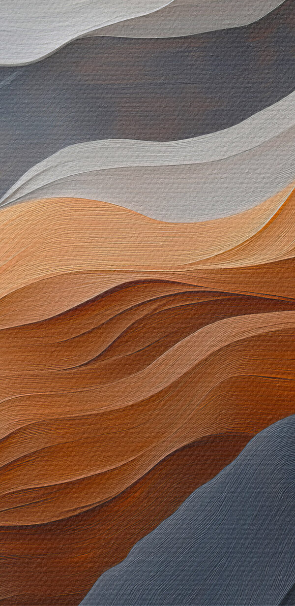 Flowing waves of color and texture Flowing waves of color and texture