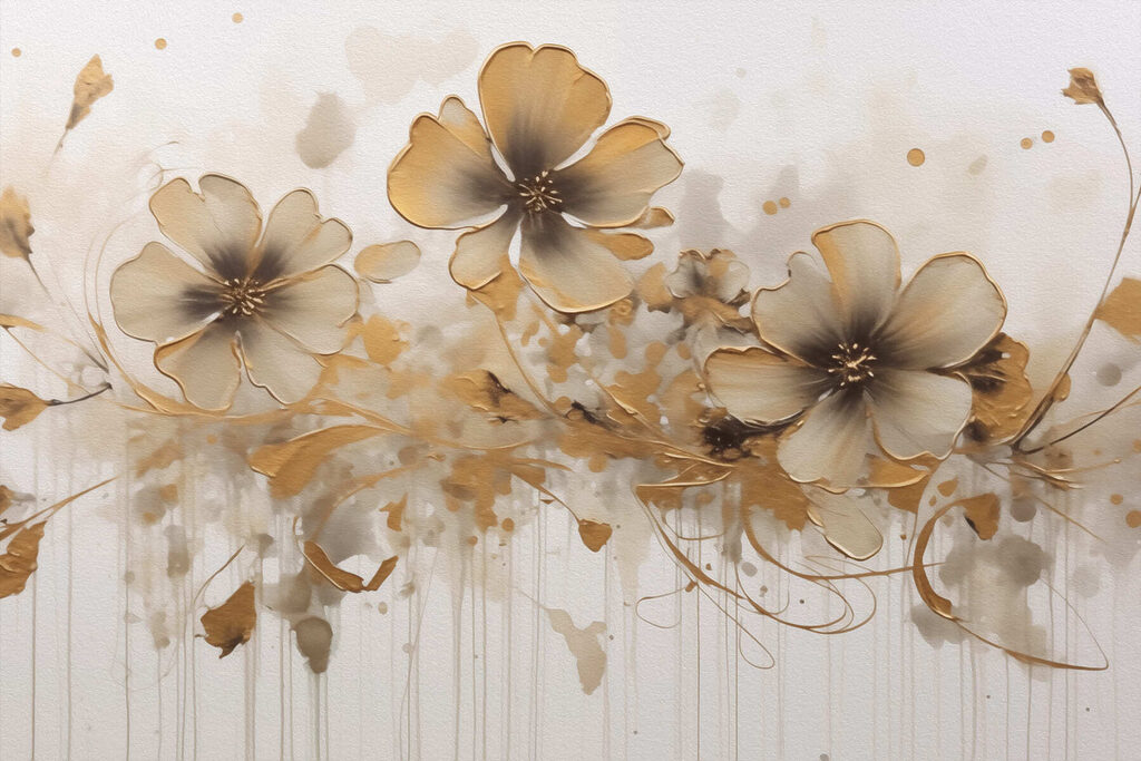 Floral elegance in soft hues Floral elegance in soft hues