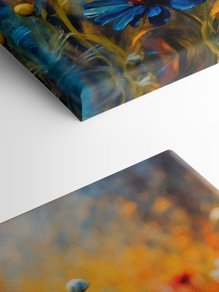 Vibrant blooms in a colorful field Vibrant blooms in a colorful field