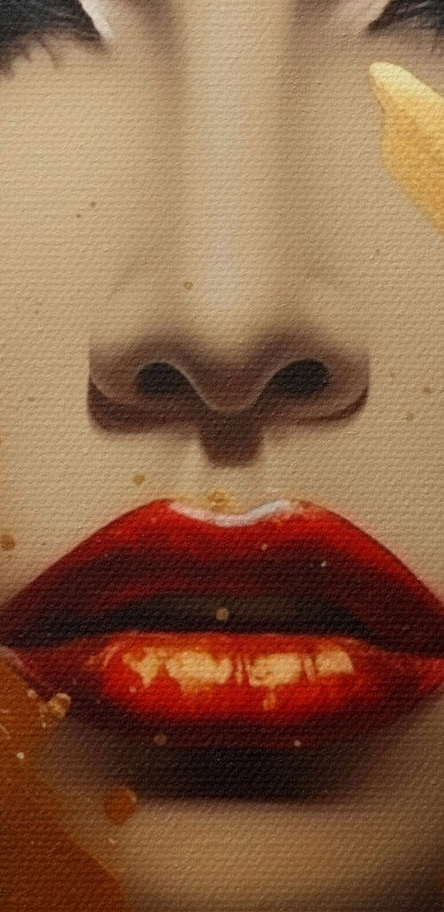 Captivating beauty in artistic expression Captivating beauty in artistic expression