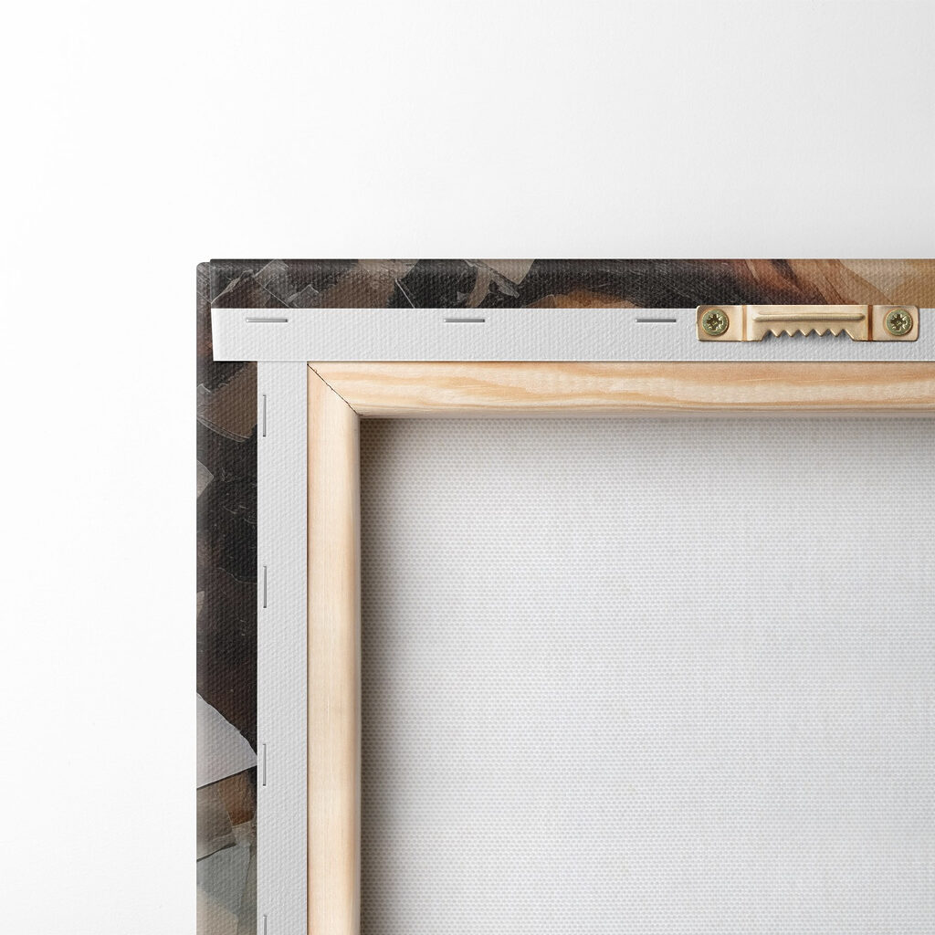 Painting of a woman's face