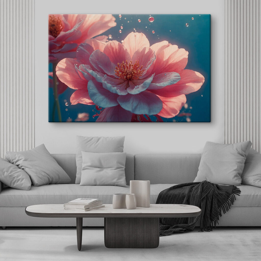 Delicate blooms in serene waters Delicate blooms in serene waters