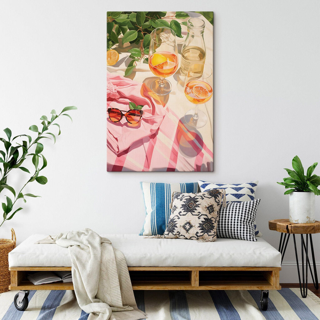 Group of glasses of wine and sunglasses on a blanket Group of glasses of wine and sunglasses on a blanket