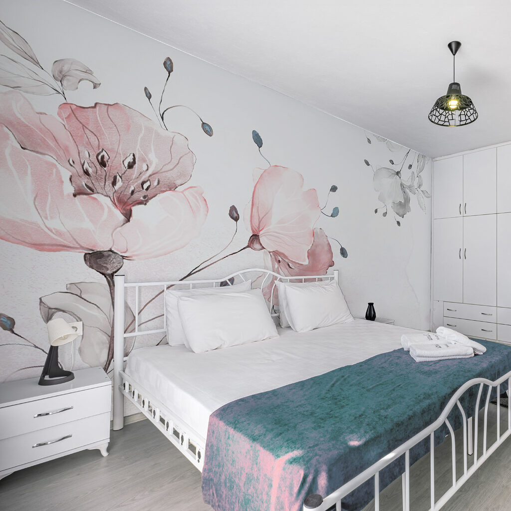 Delicate floral watercolor design