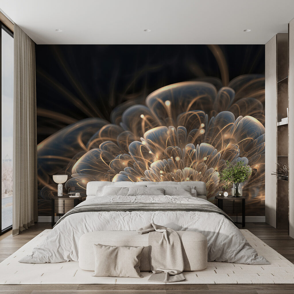 Mesmerizing floral abstract design