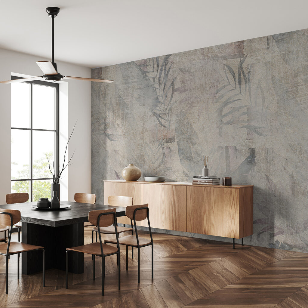 Textures and patterns in soft hues