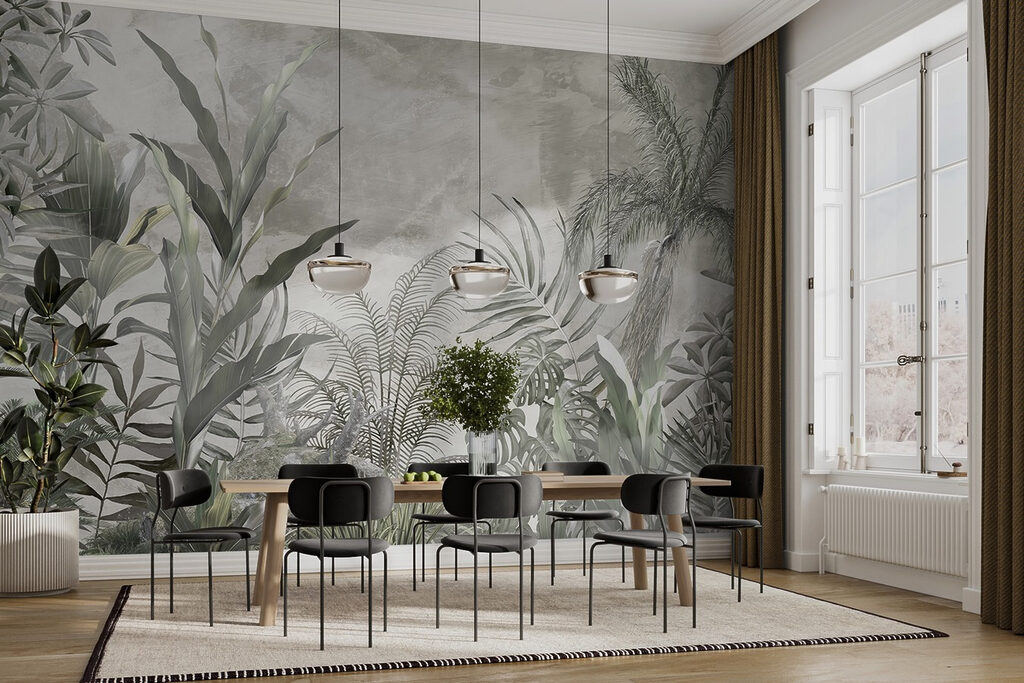 Group of plants in a garden Group of plants in a garden